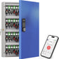 WeHere 96 Key Lock Box(Plus) Wall Mount, APP Bluetooth/OTP/Wi-Fi Remote/Fixed Code/Key Unlock, Smart Key Cabinet Organizer Holder Box, Key Management Directory for Apartment, Hotel, Office,House