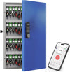 WeHere 96 Key Lock Box Wall Mount, APP Bluetooth/OTP/Wi-Fi Remote/Fixed Code/Key Unlock, Smart Key Cabinet Organizer Holder Box, Key Management Directory for Apartment, Hotel, Office, House
