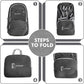 ZOMAKE Lightweight Packable Backpack 30L, Foldable Hiking Backpacks Water Resistant Compact Folding Daypack for Travel(Dimgray) - Roamly