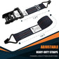 6 Pack 2 inch Ratchet Straps Heavy Duty J Hook 2 in x 15ft with Strong Ratcheting, Cargo Load Tie Down Strap 2200lbs Working Load for Trucks Black