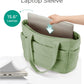 BAGSMART Tote Bag for Women, Lightweight Puffy Tote Bag with Compartments Shoulder Bag Handbag for Travel, Work, Gym,