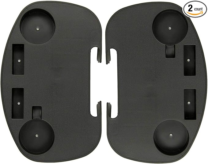 Clip-On Utility Tray w Cup Holders for A-Frame Gravity Recliner Chairs