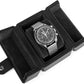 Single Travel Watch Case - Vintage Inspired - Exterior, Soft Microfiber Lining, Fits Up to 42mm Watches - Vegan Leather - Reliable Storage for Home or Travel
