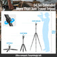 SIRUI Lightweight Carbon Fiber Travel Tripod, 6kg Load Capacity Compact Camera Support with Carry Bag, Portable for DSLR Mirrorless Cameras, Max Height 54" for Hiking Vacation Vlogging