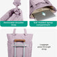 BAGSMART Tote Bag for Women, Lightweight Puffy Tote Bag with Compartments Shoulder Bag Handbag for Travel, Work, Gym,
