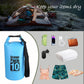 Dry Bag Waterproof Backpack 5L/10L/20L/30L Roll Top Waterproof Bag,Floating Dry bags for Kayaking,Swimming,Boating,Camping,Beach.