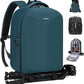 RAINSMORE Camera Backpack Hard Shell for DSLR/SLR Waterproof Camera Bag with Laptop Compartment 15.6 Inch Professional Camera Case with Rain Cover Photography Backpack Bag with Camera Lens Case Green
