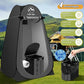 Portable Toilet Kit, Camping Toilet with Pop-Up Privacy Tent and Poo Gel Toilet Bags, Washable Portable Outdoor Showers Changing Rooms