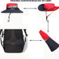 Womens Summer Sun Hat Beach Hat Wide Brim Outdoor UV Protection Hat Foldable Cool Mesh Ponytail Bucket Hat