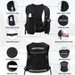 Running Hydration Vest for Women Men,Lightweight Breathable Hydration Pack with 500ml Soft Flask, Adjustable Chest Straps Reflective Backpack for Trail Running Marathon Race Jogging Cycling