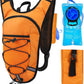 Lightweight Hydration Backpack 2L Water Bladder Pack for Running, Cycling, Hiking – Anti-Theft Water Backpack with Phone Holder, Trekking Pole Holder & Reflective Strips for Men & Women