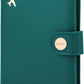 ZOPPEN Passport Holder Women, Passport Cover Travel Wallet Rfid Blocking Passport Wallet Cover Case Travel Essentials Document Organizer, Tea Green