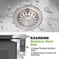 Kitchen And Bar Sink, 15x17 Inch Stainless Steel Drop In Kitchen Sink Modern Single Bowl Topmount Bar Sink Combo-SS Grid,Silicon Mat,Drain Strainer Set Compatibility With Various Kitchen & Bar Style