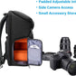 MOSISO Camera Backpack,DSLR/SLR/Mirrorless Photography Waterproof 17.3 inch Camera Bag with Front Hard Shell&Laptop Compartment&Tripod Holder&Rain Cover Compatible with Canon/Nikon/Sony, Space Gray