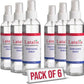 Hand Sanitizer Spray - Pack of 6 Unscented Spray Hand Sanitizer for Hands (6.67 Fl oz)