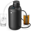 BKLES Water Filter Camping – Electric Portable Water Purifier Survival, 0.01 Micron, 6-Stage Water Filtration System Survival with Emergency Lighting for Hiking, Backpacking, Travel – BK-2000