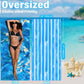 Lightweight Thin Microfiber Beach Towel Sand Free Quick Dry Absorbent Compact Soft Pool Swim Travel Towels Extra Large Oversized Beach Accessories Packable Essentials Stuff Gifts for Adult