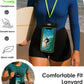 【2025 Upgraded】 4 Pack Black - IP68 Waterproof Phone Pouch Floating Design No Sink Waterproof Phone Case - Beach Pool Travel Essentials - Works w/All Phones - Detachable Lanyard - Black/Hi-Vis Green