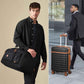 UKEIN Luggage Sets 5 Piece, Carry On Luggage 20In With Spinner Wheels, Hardside Suitcase Set with TSA Lock,Durable Large Suitcase With Travel Backpack for Men-20/24/28in (Black, 5 piece set)