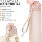 TakeToday Collapsible Water Bottles 20oz, Leak Proof, BPA-Free, Foldable Silicone Travel Water Bottle with Straw Strap for Cycling, Hiking, Outdoors