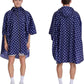 Cloak raincoat Unisex poncho Adult hooded men and women with pockets Mountaineering hiking rainstorm prevention