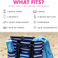 SCOUT Rocket Pocket Tote - Multi-Pocket Travel, Nurse, Teacher, Mom Tote, 7 Pockets Total, Two Sets of Straps, Folds Flat