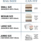 10 Large Vacuum Storage Bags with Hand Pump, Large Vacuum Seal Bags for Clothing, Space Saver Bags for Travel Lugggage, Blankets, Comforters