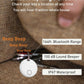 Smart Tracker Tags, Bluetooth Luggage Tracker with Keychain, Compatible with iOS Find My app, Item Locator for Key, Wallet, Suitcase, Bags, IP67 Waterproof, Battery Include