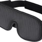 Sleep Mask for Men and Women 3D Contoured Eye Mask Patented Adjustable Light Blocking Night Mask for Sleeping (Black)