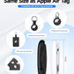 LiTag Duo - Dual System Tracker for iOS or Android, Bluetooth Tracking Tag/Key Finder/Luggage Tracker/Item Locator, Compatible with iOS Find My or Google Find Hub App (1 Pack)