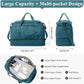 Extra Large Travel Duffle Bag,Carry on Overnight Weekend Bag with Shoes Compartment,Weekender Bags for Women for Travel Business Trips Sport Hospital
