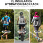INOXTO Hydration Pack Backpack ，Water Backpack with 2L Leakproof Water Bladder, Running Hydration Vest for Man, Daypack for Cycling Motocross Climbing Trail Running