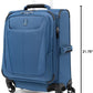 Travelpro Maxlite 5 Softside Expandable Carry on Luggage with 4 Spinner Wheels, Lightweight Suitcase, Men and Women, International, Ensign Blue, Carry on 19-Inch