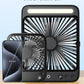 Warmco 20000mAh 8-inch Portable Camping Desk Fan, [15-48H Working Hours] Ultra-thin LED Light Rechargeable Battery Powered Travel Fan for Outdoor, Indoor, Cruise Essentials 2025