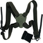 GAIARENA Binocular Harness - Adjustable Binocular Strap for Hunting, Hiking & Birding - Includes Lens Cleaning Cloth - Camo