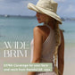 Sun Hats for Women Gardening Hat Wide Brim Ponytail Beach Sun Protection Breathable Cotton Summer Hat with Fold-Up Brim