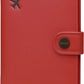 ZOPPEN Passport Holder Women, Passport Cover Travel Wallet Rfid Blocking Passport Wallet Cover Case Travel Essentials Document Organizer, Scarlet Red