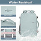 Taygeer Carry On Backpack for Women, TSA Approved Underseat Personal Item with 17.3 inch Laptop Compartment, Cute Daypack for Hiking Outdoor Weekend, Travel Backpack with Multiple Pockets, Powder Blue