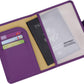 ZOPPEN Passport Holder Women, Passport Cover Travel Wallet Rfid Blocking Passport Wallet Cover Case Travel Essentials Document Organizer, Lilac Purple