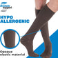 ABSOLUTE SUPPORT Cotton Compression Socks for Women & Men 20-30 mmhg Knee High