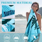 2 Pack Oversized Microfiber Beach Towel, 75'x 35', Sand-Free, Quick Drying, Super Absorbent