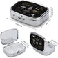 Metal 2 Compartment Pill Organizer Travel Friendly Portable Compact Pill Box Cute Pill Case to Hold Vitamins,Fish Oil,Supplements,Meds,Tablet for Purse,Pocket. (Poisonous Plants)
