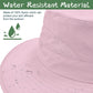 ZOORON Sun Hat for Men Women Fishing Hat with Neck Flap Wide Brim Bucket Hat UV Protection for Beach Camping Hiking