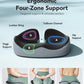 HUANUO Seat Cushion for Office Chair, Extra Large Memory Foam Cushion for Office Chair,Car & Wheelchair - Sciatica & Tailbone Pain Relief for Long Sitting, Ergonomic Design with Anti-Slip Bottom