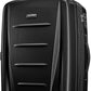 Samsonite Winfield 2 Hardside Expandable Luggage with Spinner Wheels, Brushed Anthracite, Checked-Medium 24-Inch