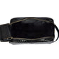 10" Premium Leather Toiletry Travel Pouch With Waterproof Lining | King-Size Handcrafted Vintage Dopp kit By Aaron Leather Goods (Grease Black) - Roamly