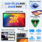 12 Inch Tablet Android 15 Tablets, 2025 Upgraded Android Tablet with Keyboard, 24GB RAM+256GB ROM(1TB Expand), Octa-Core, 2K 2000x1200 Display, 16MP Dual Camera, 8000mAh, 2.4G/5G WiFi, GPS (Silver）