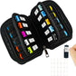 Flash Drive Case 20 Slots USB Storage Case JBOS USB Holder Storage Bag for USB Flash Drive Electronic Accessories Organizer for USB Flash Drive, USB Case, Thumb Drive Caes, Jump Drive Case