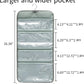 Foldable Clear Hanging Travel Toiletry Bag Cosmetic Organiser Storage