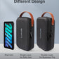 Luxtude Electronics Organizer Travel Case, Tech Organizers Travel Case, Hard Cases for Electronics, Hard Charger Bag, Portable Cable Bag, Travel Essentials for Charger/Mouse/Cash/Card
